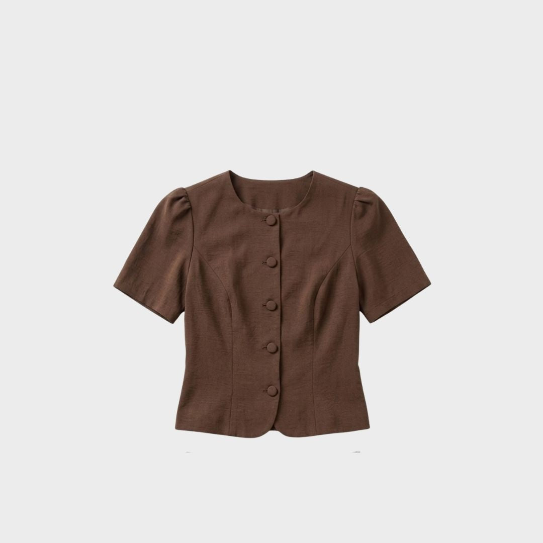 Camicia LILY - MARRONE