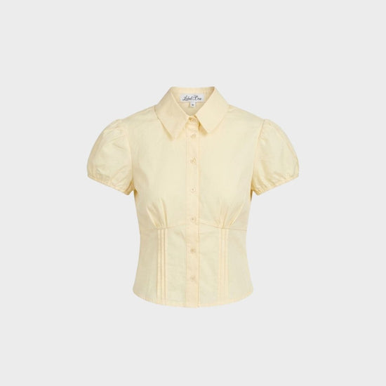 Camisa AIDA - AMARILLO MANTEQUILLA