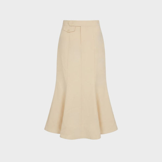 Gonna longuette AIDA - BUTTER YELLOW