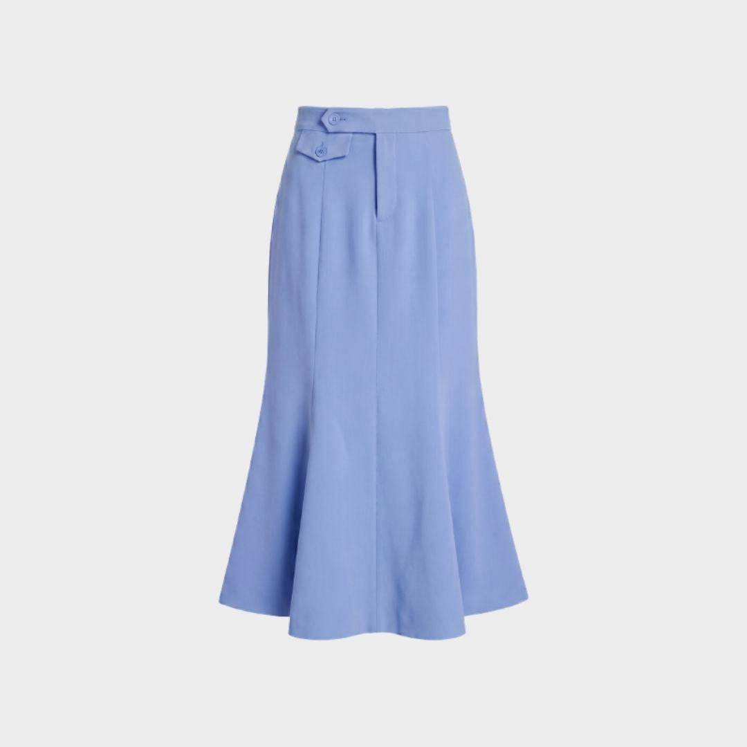 Gonna longuette AIDA - AZZURRO
