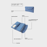 Portafoglio MOMMY WALLET - BABY BLUE