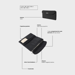 Portafoglio MOMMY WALLET - BLACK MOON SILVER