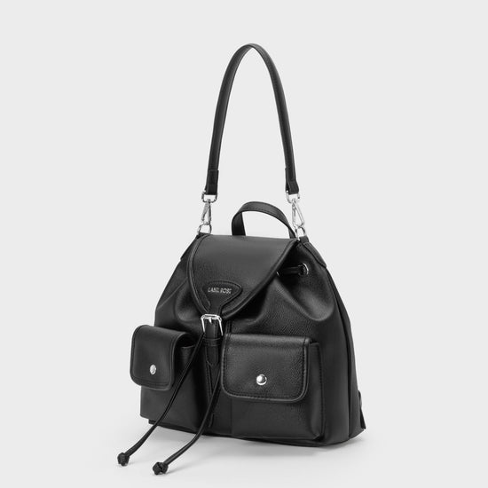 Backpack BAGPACK - BLACK SILVER