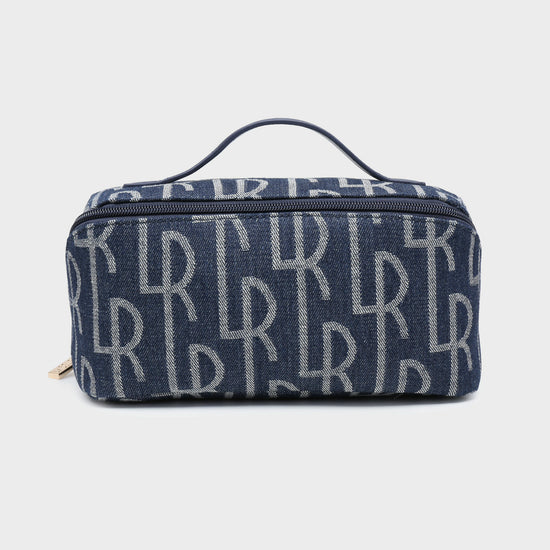 BEAUTY CASE EMBRAYAGES monogramme BLU NOTTE