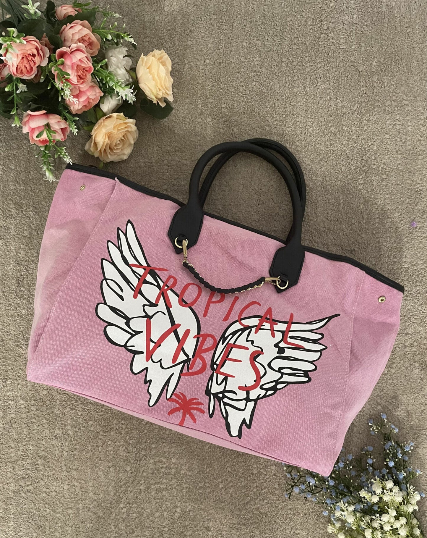 BORSA MARE TENERIFE - ROSA